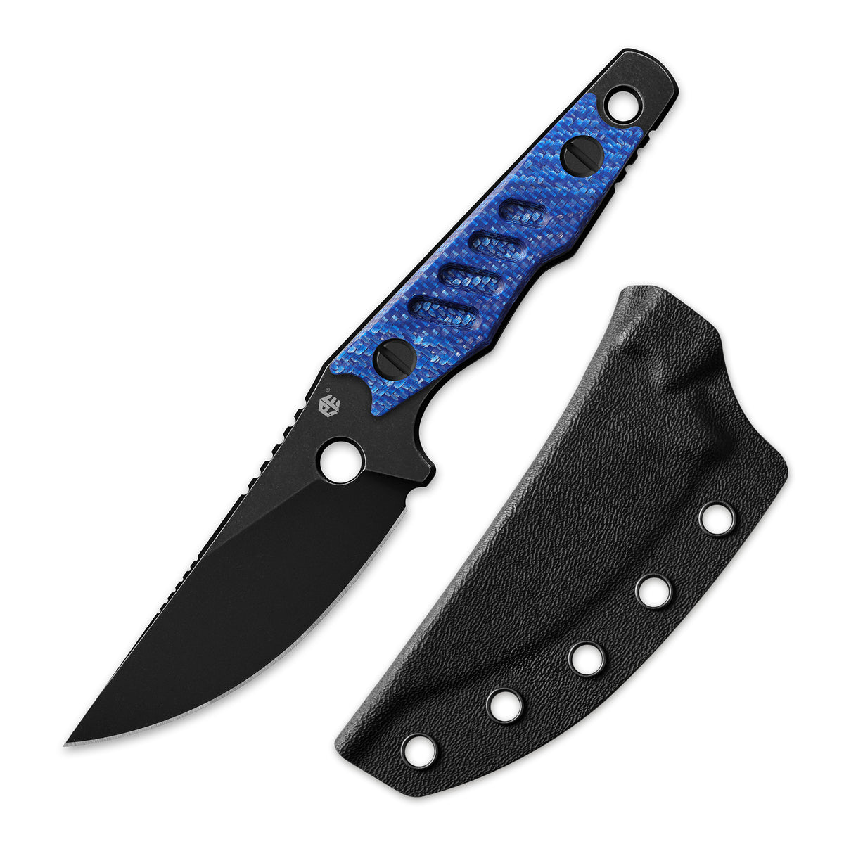 Petrified Fish PFE18-Bison L,N690 Steel Skeleton Knife