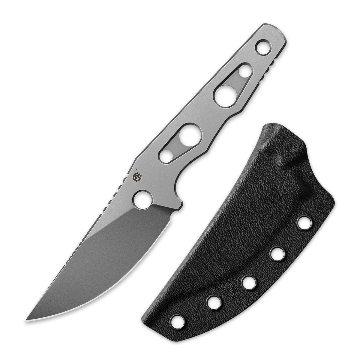 Petrified Fish PFE18-Bison L,N690 Steel Skeleton Knife