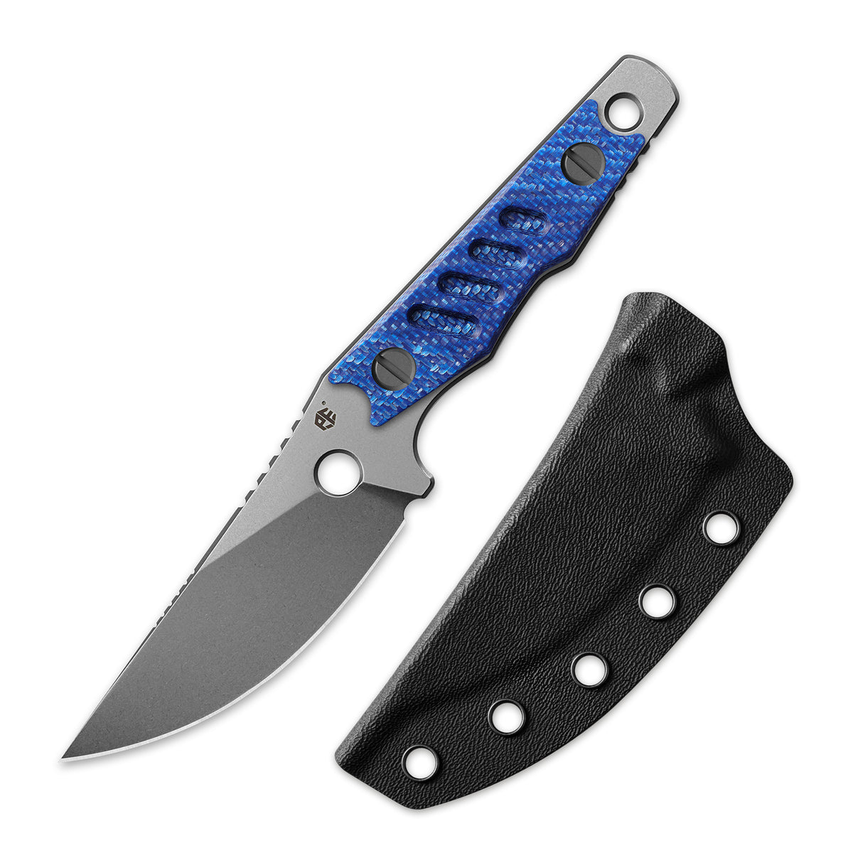 Petrified Fish PFE18-Bison L,N690 Steel Skeleton Knife
