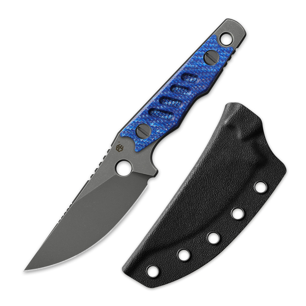 Petrified Fish PFE18-Bison L,N690 Steel Skeleton Knife