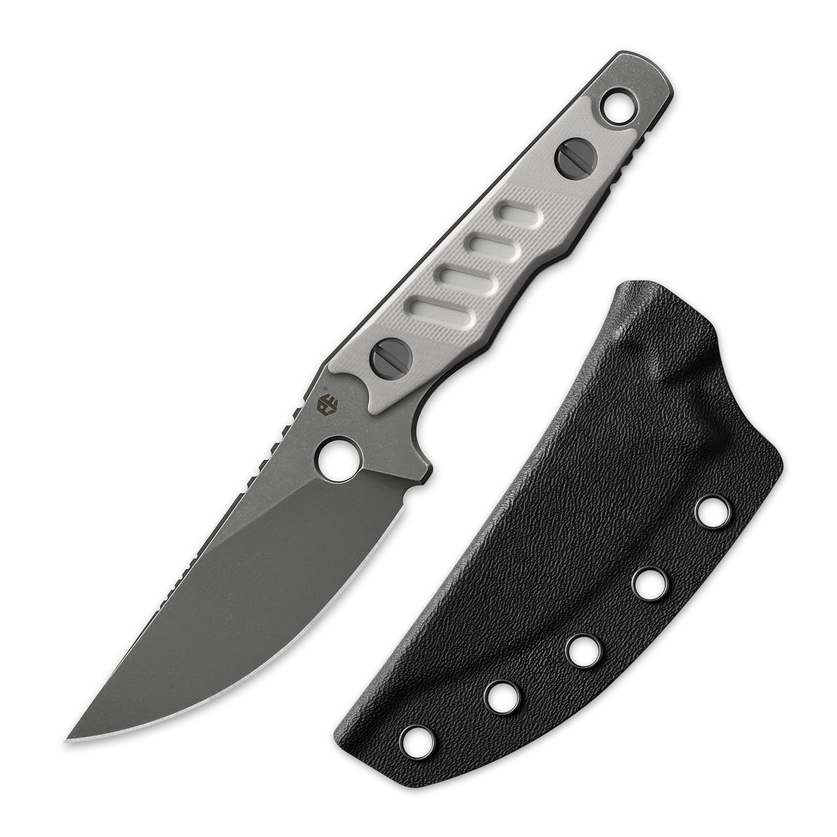 Petrified Fish PFE18-Bison L,N690 Steel Skeleton Knife