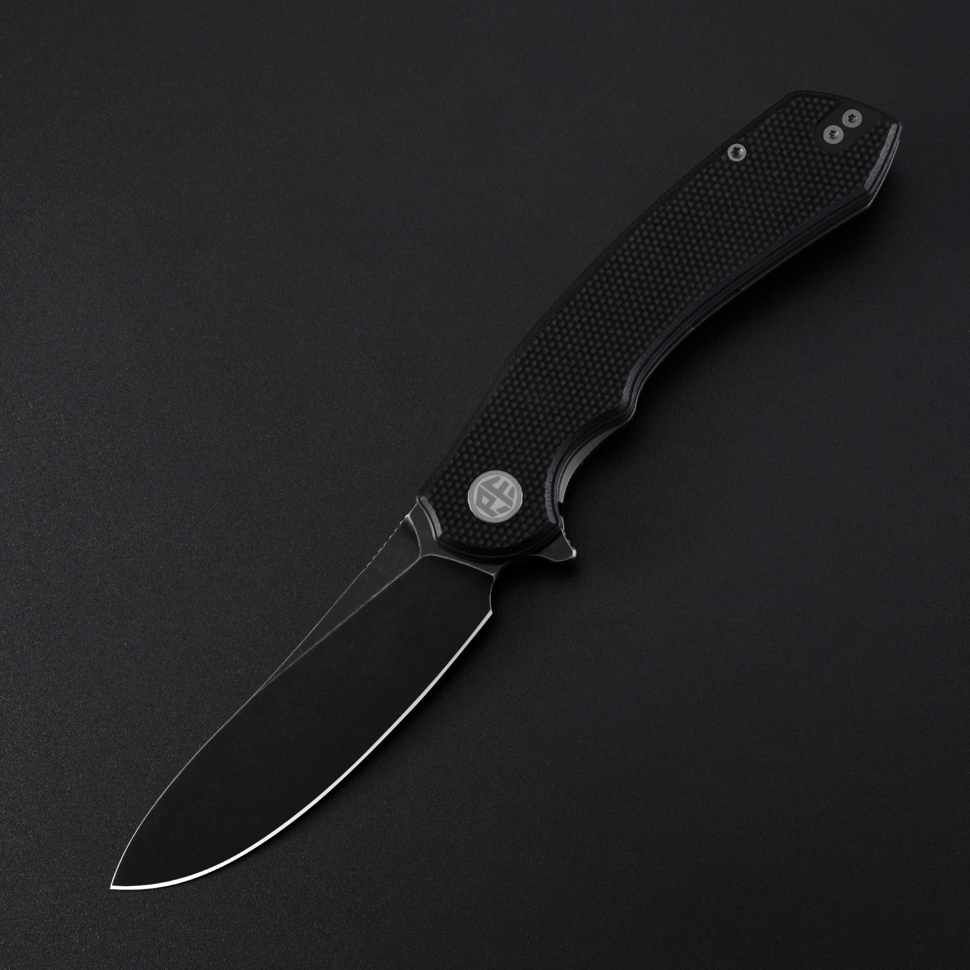Petrified Fish PFP12-WaterSpout,3.54“ 14C28N Steel Blade,G10 Handle, Flipper Liner Lock Folding Knife