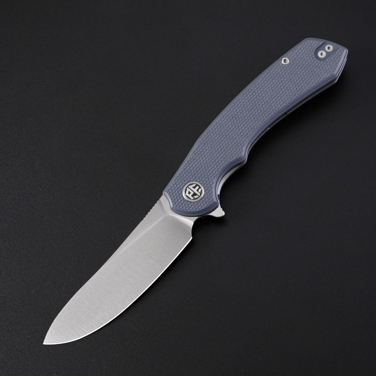 Petrified Fish PFP12-WaterSpout,3.54“ 14C28N Steel Blade,G10 Handle, Flipper Liner Lock Folding Knife