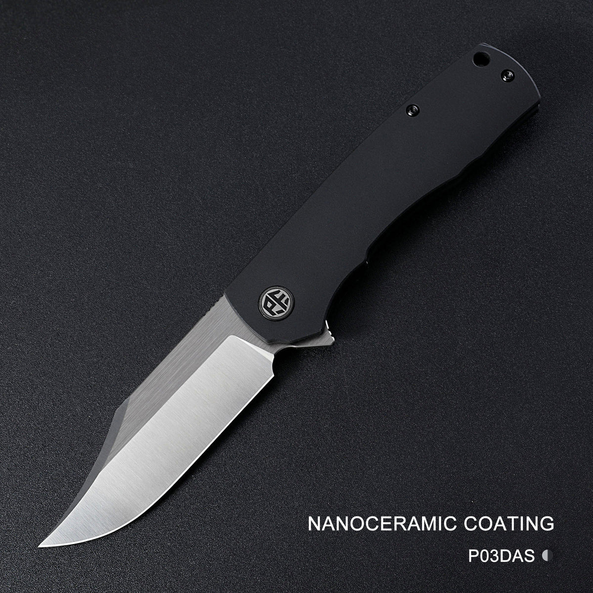 Petrified Fish PFP03 Victor,3.58" 154CM Blade,Aluminium Handle,Flipper Liner Lock Folding Knife