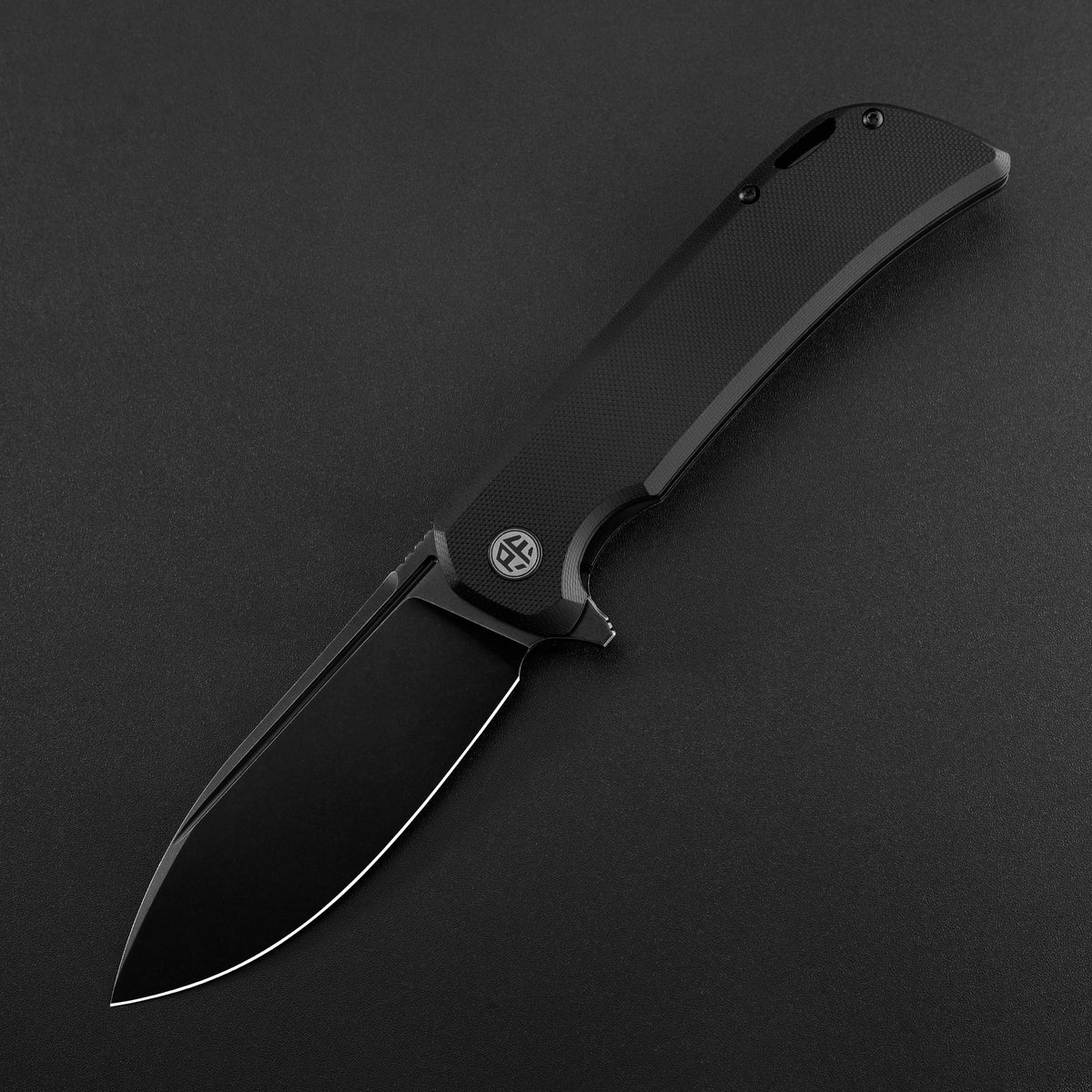 Petrified Fish PFB05 Tunny,3.86" 14C28N Blade,G10/Micarta Handle,Flipper Liner Lock Folding Knife