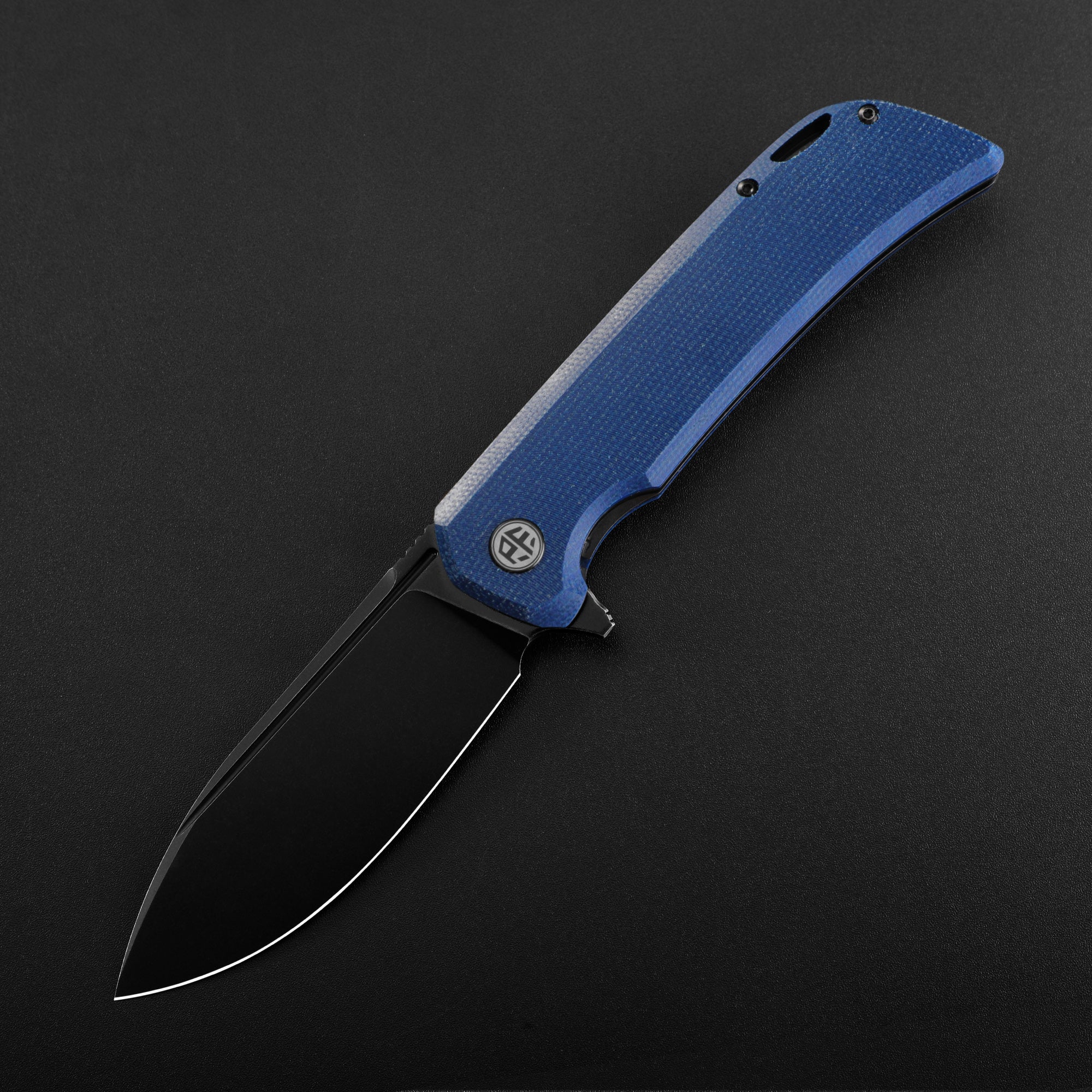 Petrified Fish PFB05 Tunny,3.86" 14C28N Blade,G10/Micarta Handle,Flipper Liner Lock Folding Knife