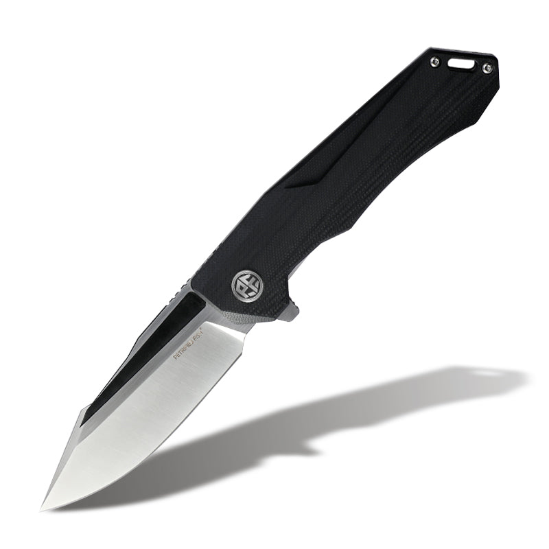 Petrified Fish PF969, 3.74" K110 Blade,G10 Handle,Flipper Liner lock Folding knife