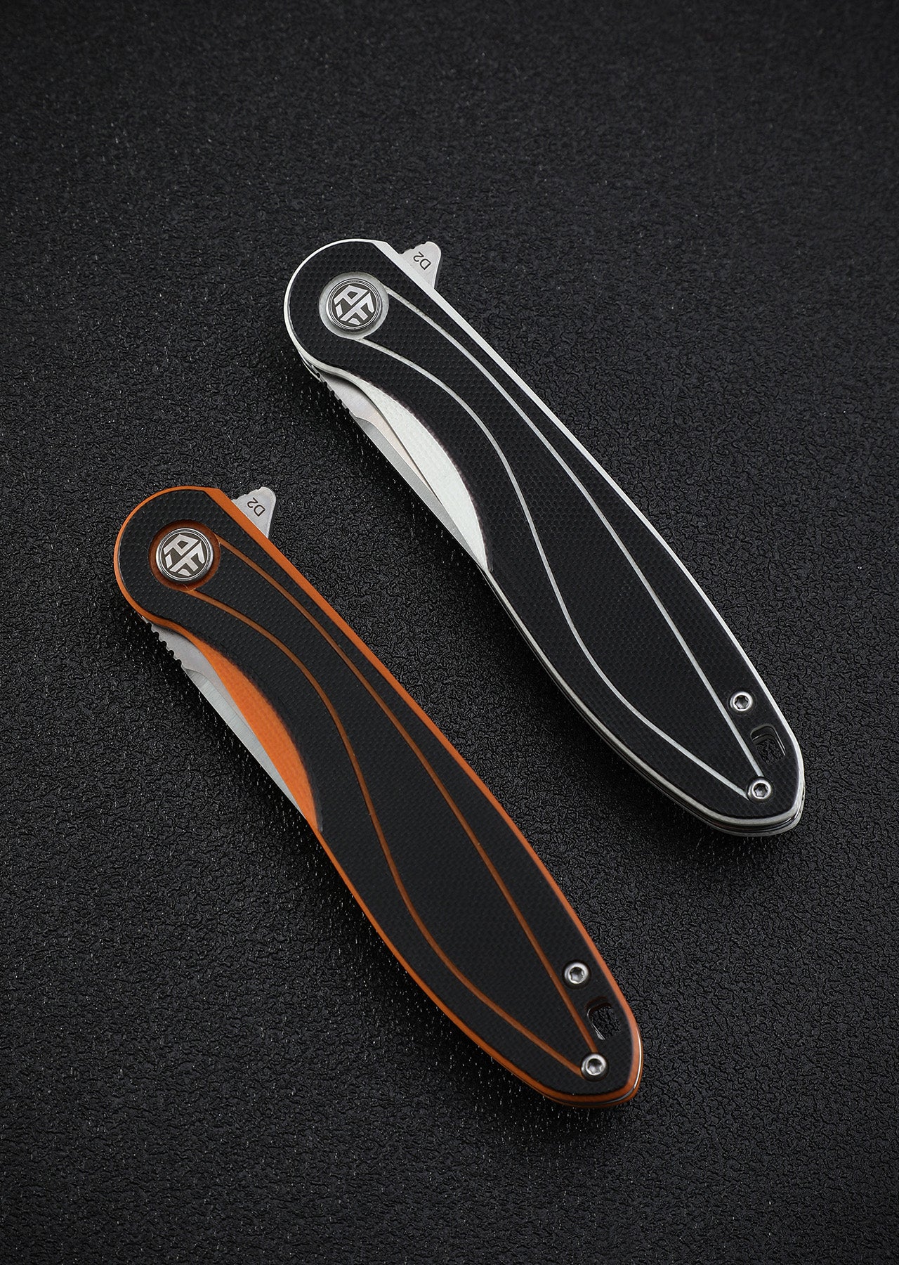Petrified Fish PF858 Skipper,3.15" D2 Blade,G10 Handle,Flipper Liner lock Folding knife