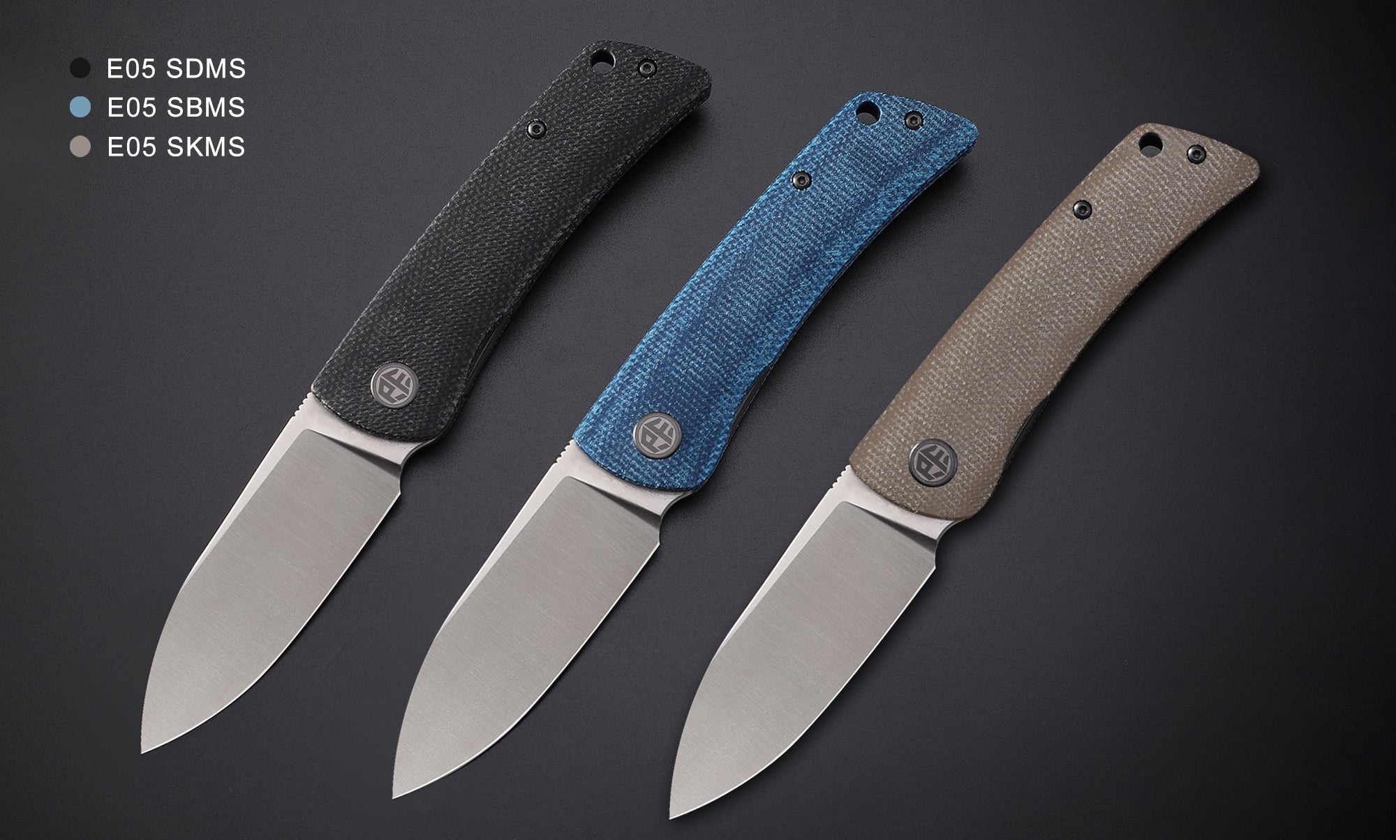 Petrified Fish PFE05 Flavorist,3.15" K110 Satin Blade,94g Micarta Handle,Front Flipper Liner Lock Folding Knife