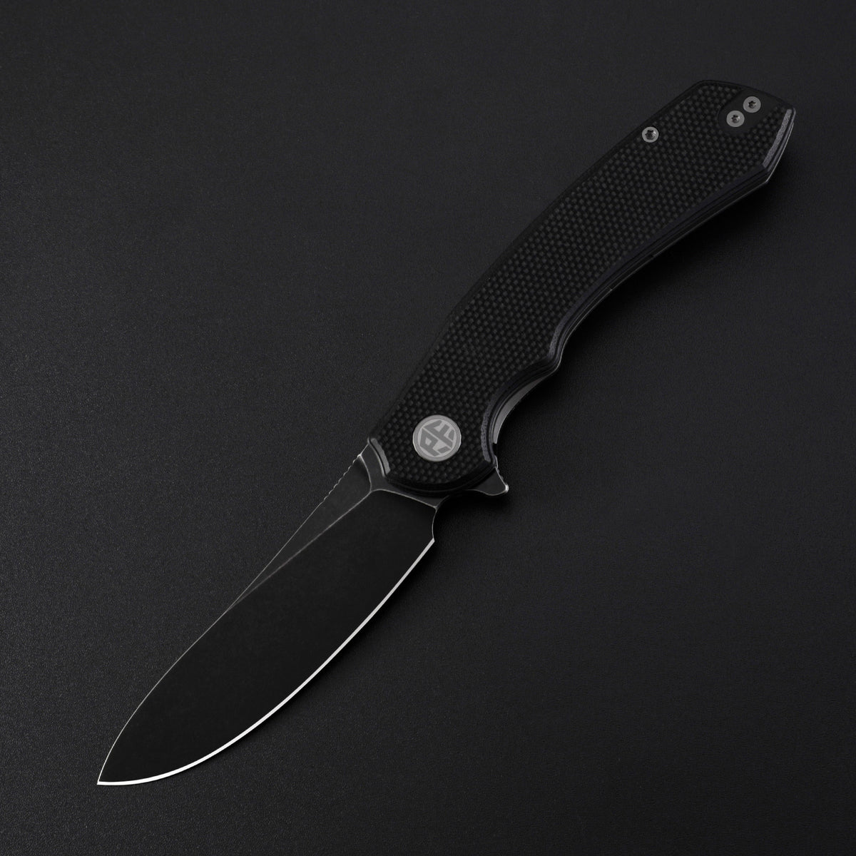 Petrified Fish PFP12-WaterSpout,3.54“ 14C28N Steel Blade,G10 Handle, Flipper Liner Lock Folding Knife