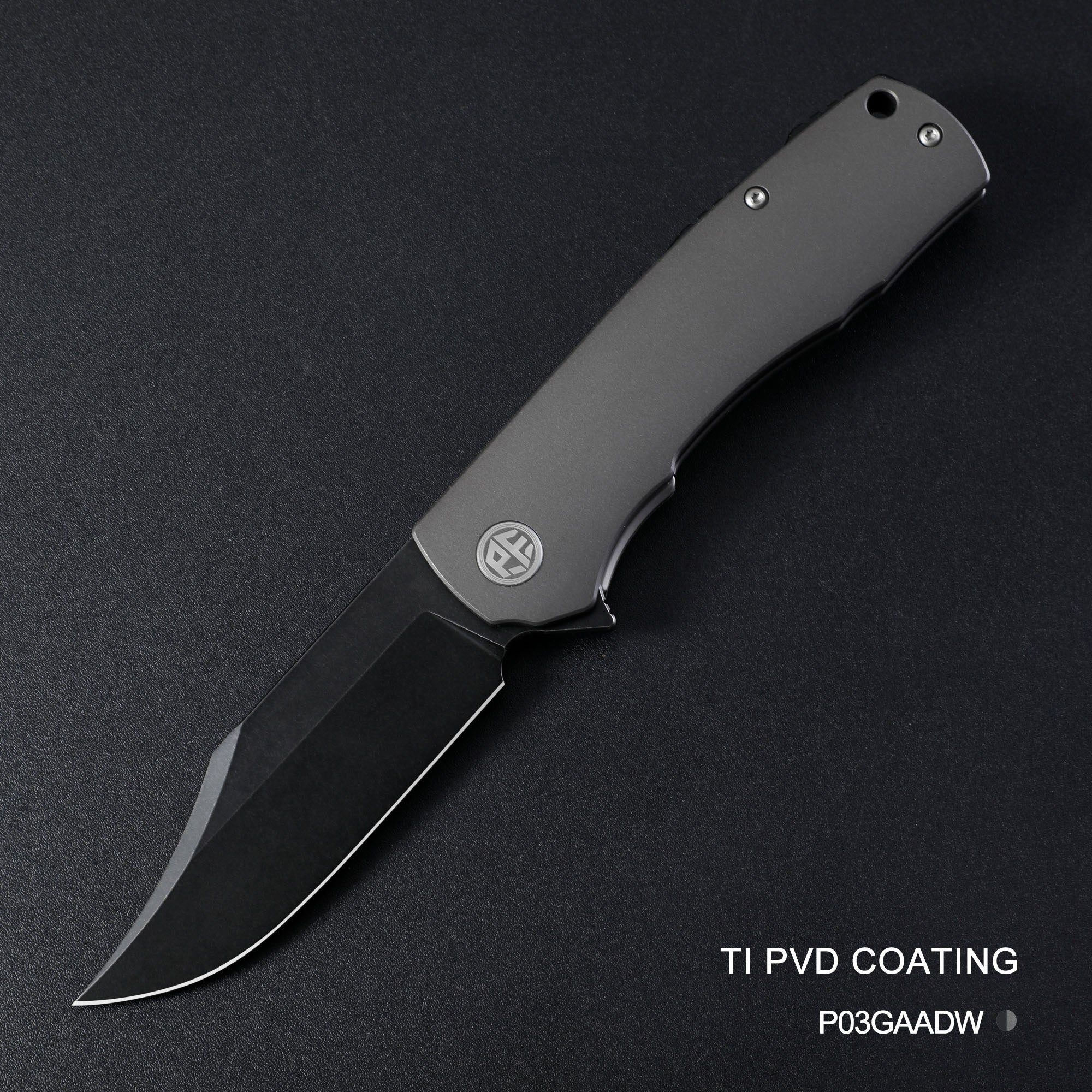 Petrified Fish PFP03 Victor,3.58" 154CM Blade,Aluminium Handle,Flipper Liner Lock Folding Knife