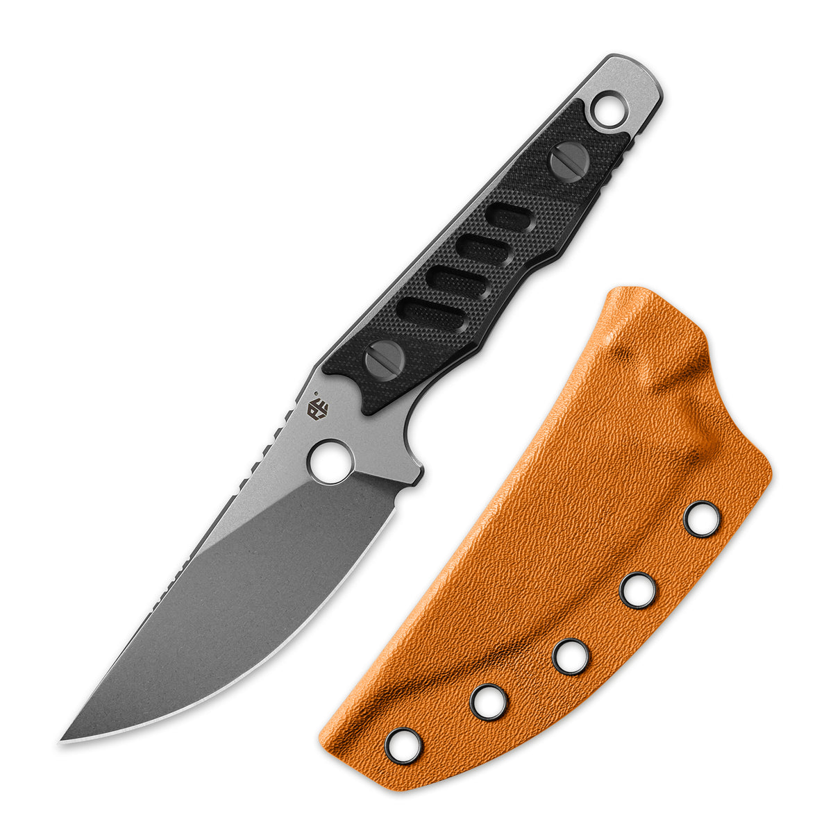 Petrified Fish PFE18-Bison L,N690 Steel Skeleton Knife