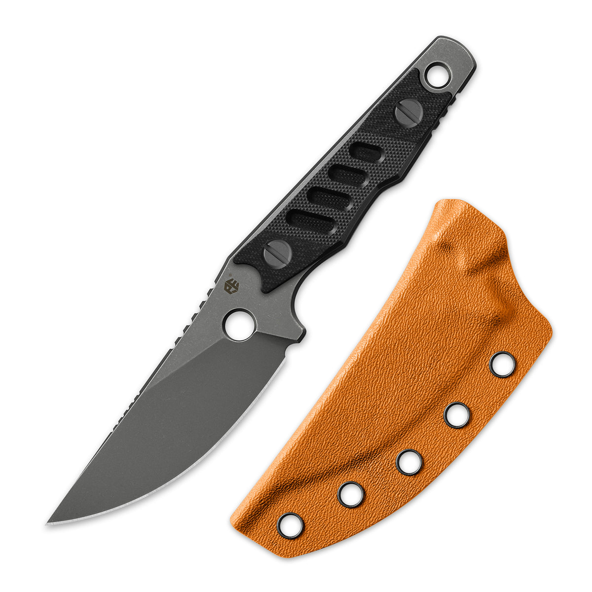 Petrified Fish PFE18-Bison L,N690 Steel Skeleton Knife