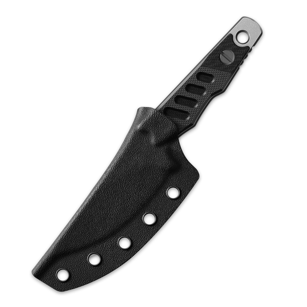Petrified Fish PFE18-Bison L,N690 Steel Skeleton Knife