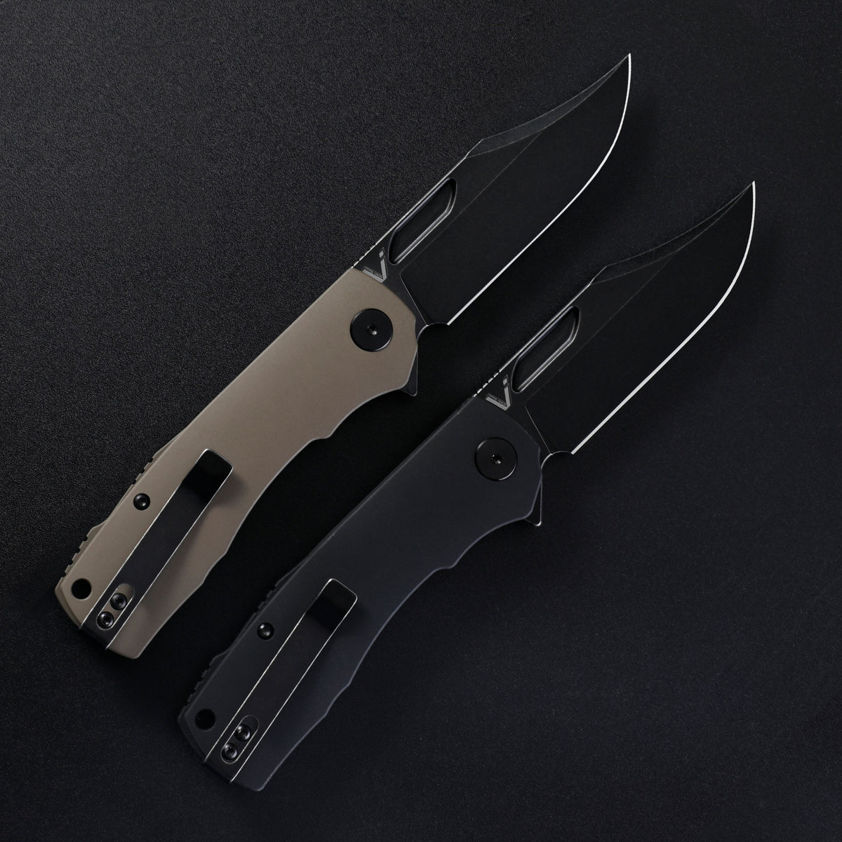 Petrified Fish PFP03 Victor,3.58" 154CM Blade,Aluminium Handle,Flipper Liner Lock Folding Knife