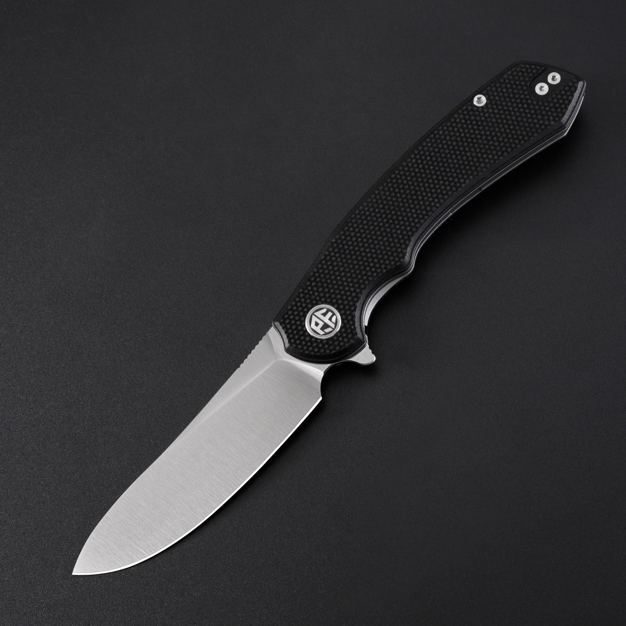 Petrified Fish PFP12-WaterSpout,3.54“ 14C28N Steel Blade,G10 Handle, Flipper Liner Lock Folding Knife