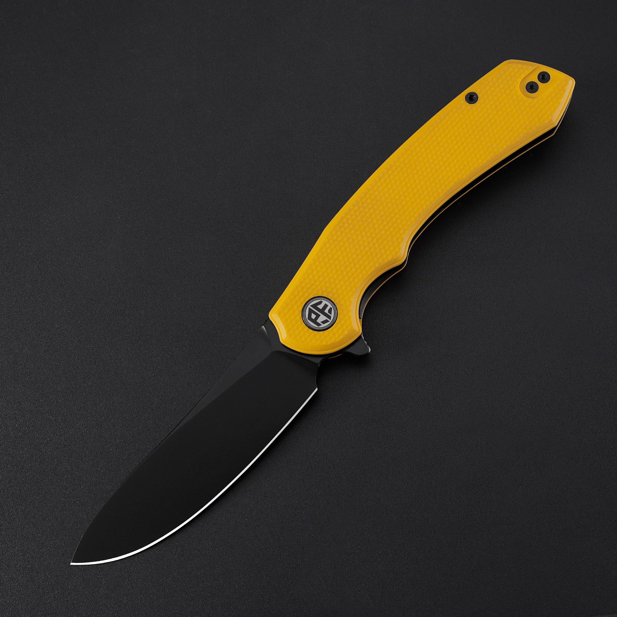 Petrified Fish PFP12-WaterSpout,3.54“ 14C28N Steel Blade,G10 Handle, Flipper Liner Lock Folding Knife