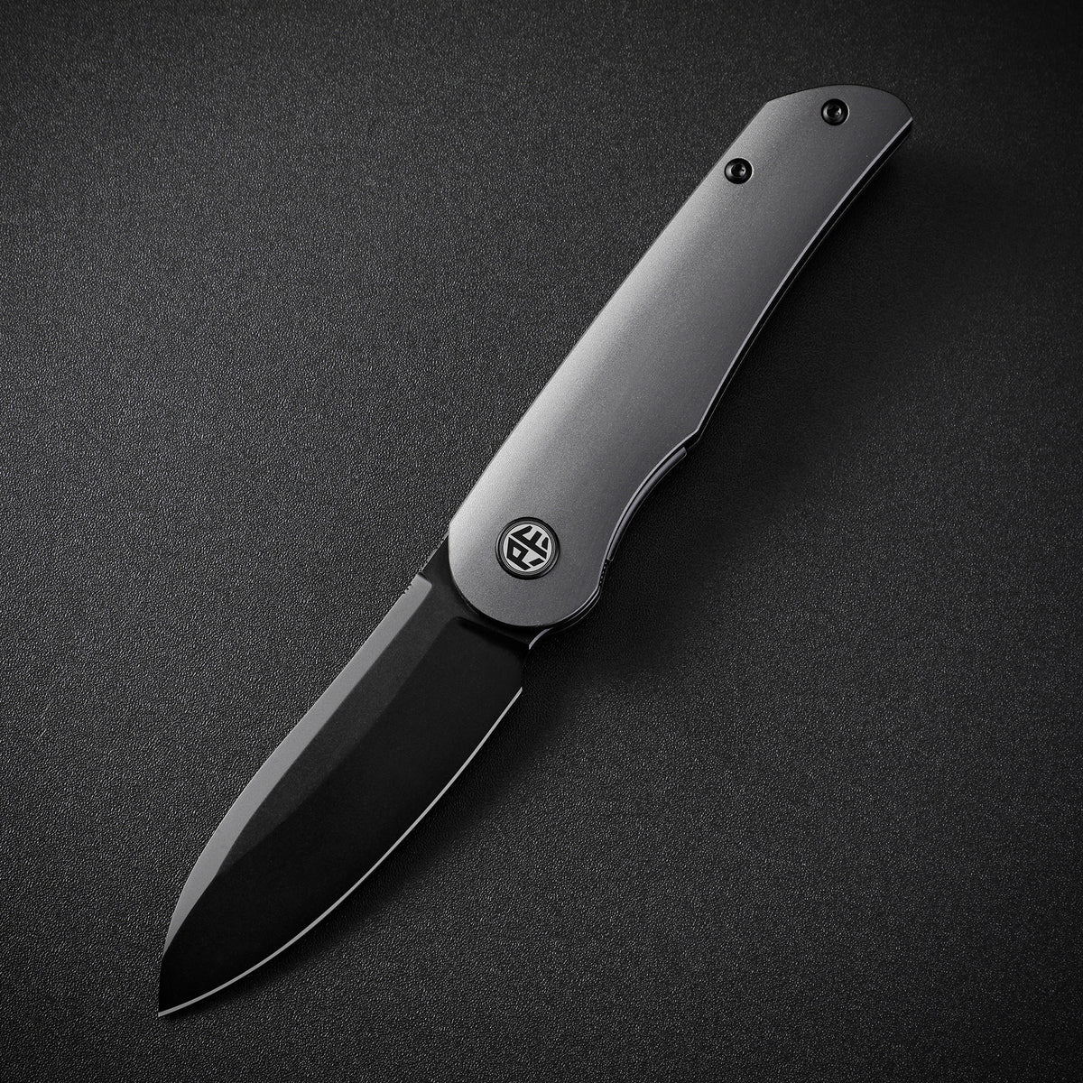 Petrified Fish PFE16 Elcamino,3.15" N690 Blade,Micarta/Gmascus/Aluminum Handle,Front Flipper Liner Lock Folding Knife