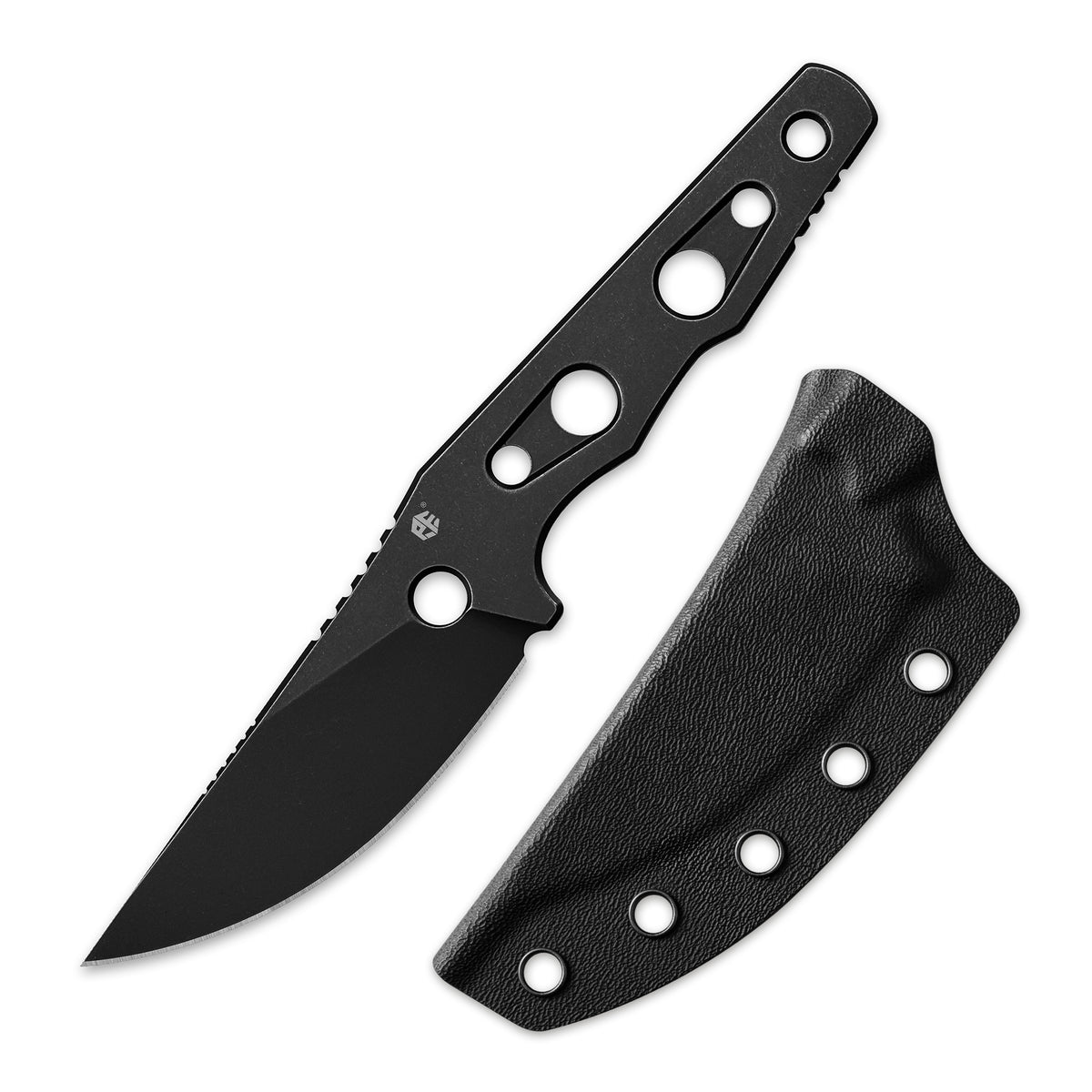 Petrified Fish PFE18-Bison L,N690 Steel Skeleton Knife