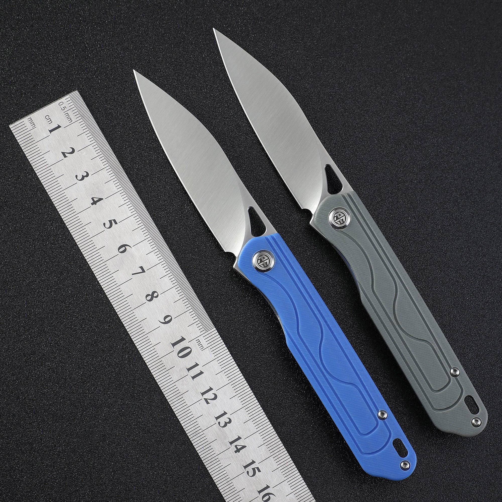 Petrified Fish PFE02 Scout,3.03" 14C28N Blade,G10 Handle,Front Flipper Liner Lock Folding Knife