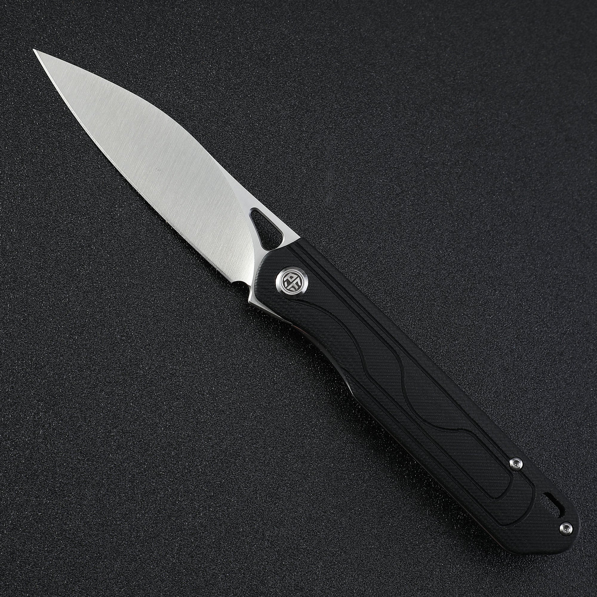 Petrified Fish PFE02 Scout,3.03" 14C28N Blade,G10 Handle,Front Flipper Liner Lock Folding Knife