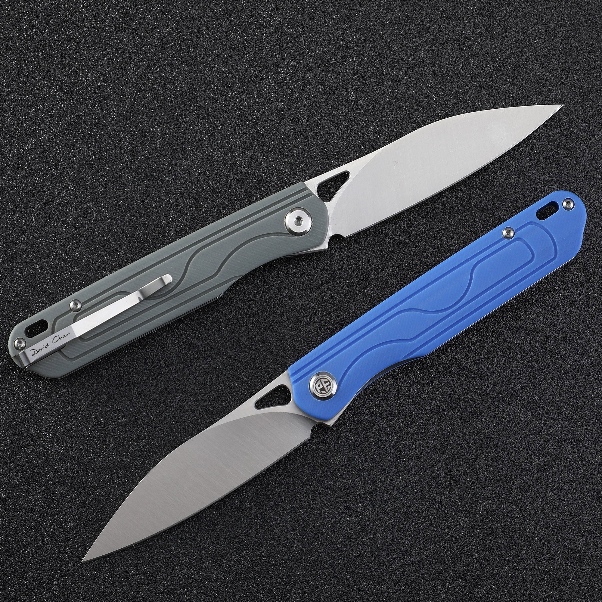 Petrified Fish PFE02 Scout,3.03" 14C28N Blade,G10 Handle,Front Flipper Liner Lock Folding Knife