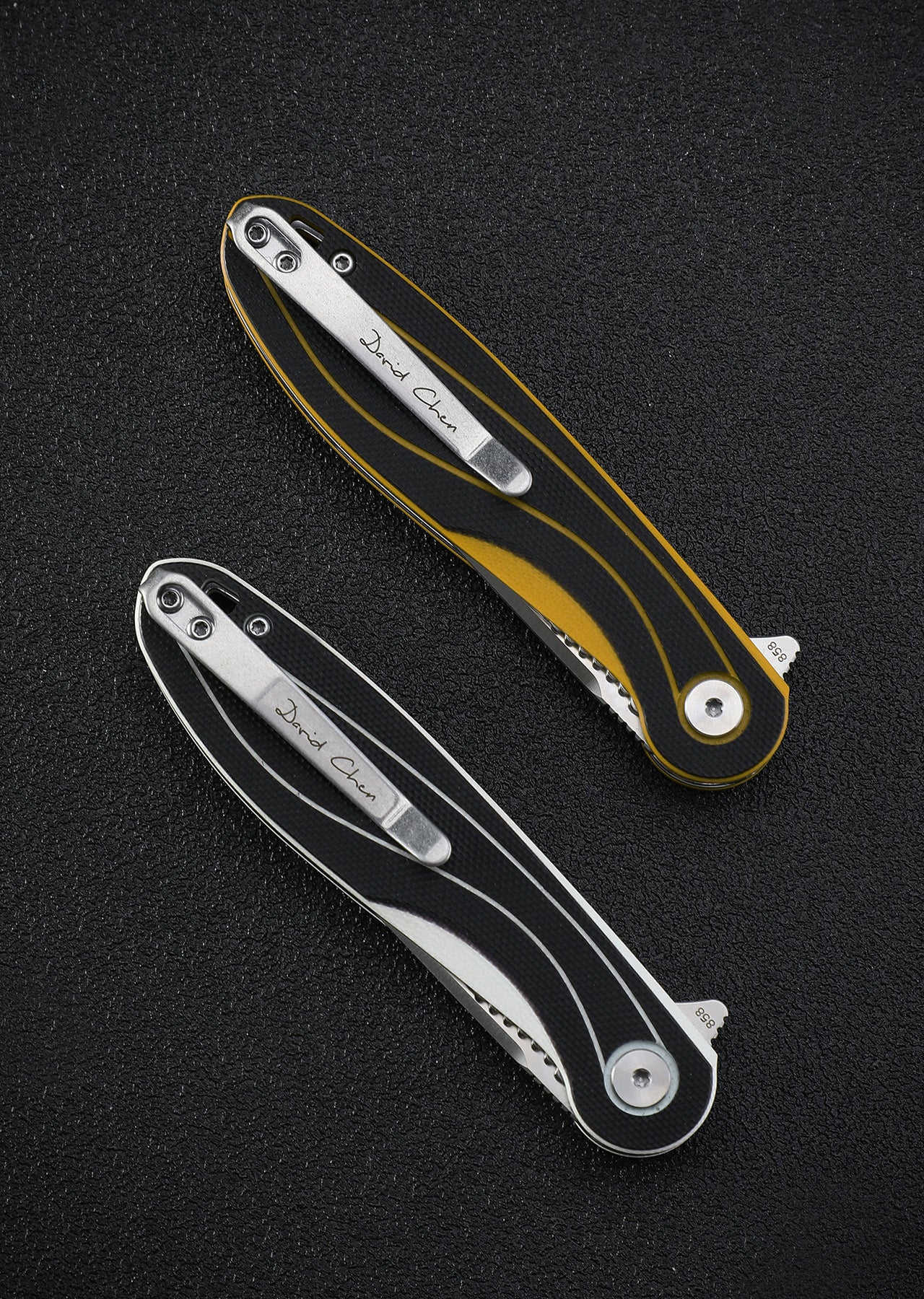 Petrified Fish PF858 Skipper,3.15" D2 Blade,G10 Handle,Flipper Liner lock Folding knife