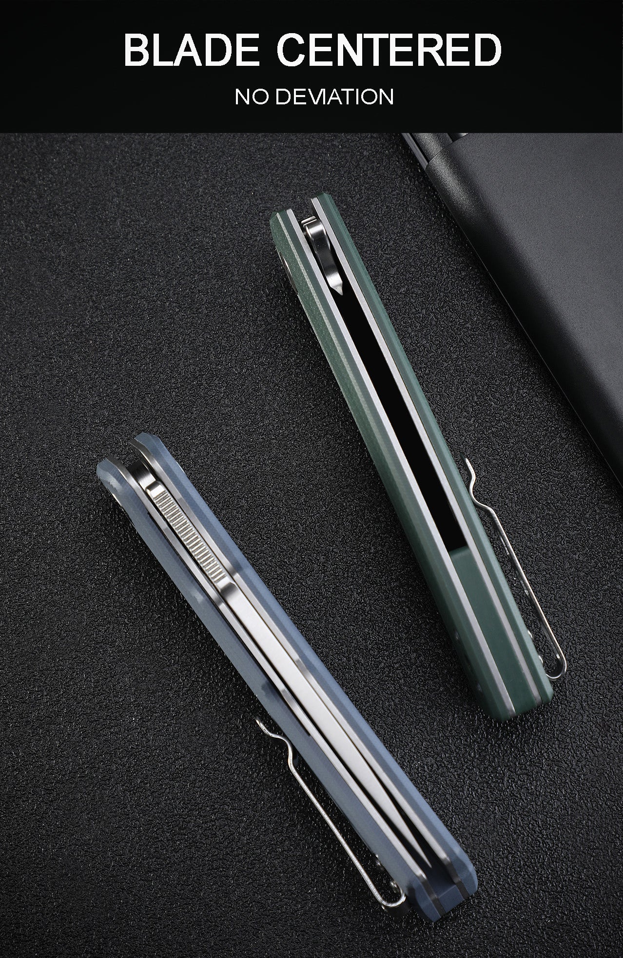 Petrified Fish PFP02 Magazine,3.66“ D2 Blade,G10/Micarta/Carbon Fiber Handle,Flipper Liner Lock Folding Knife