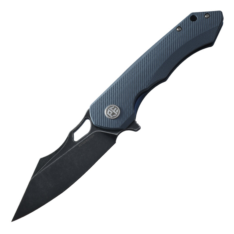 Petrified Fish PF919,3.66" D2 Blade,G10 Handle,Flipper Liner lock Folding knife