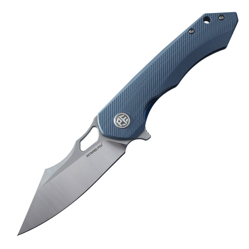 Petrified Fish PF919,3.66" D2 Blade,G10 Handle,Flipper Liner lock Folding knife
